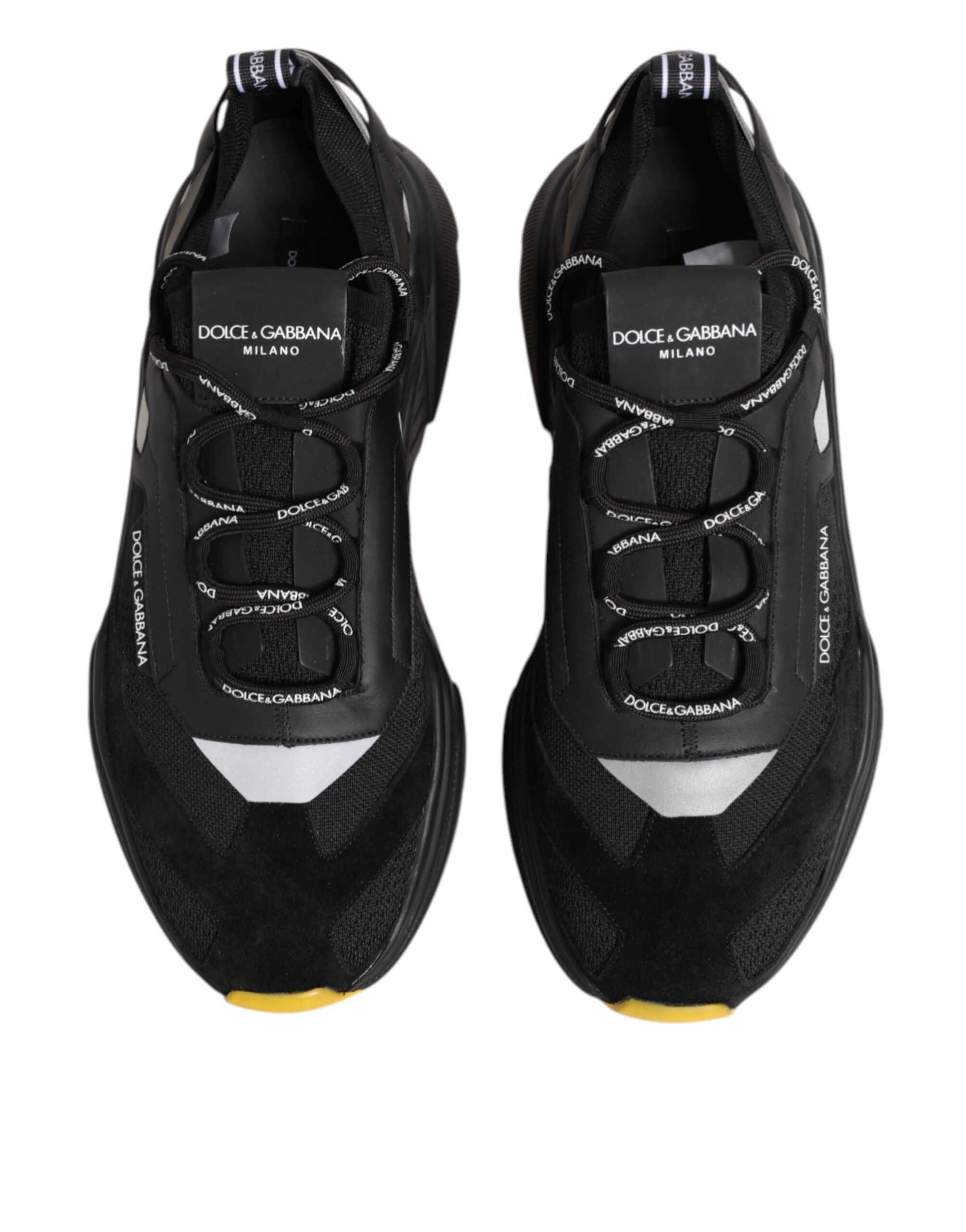 Dolce & Gabbana Black Daymaster Low Top Men Sneakers Shoes Dolce & Gabbana