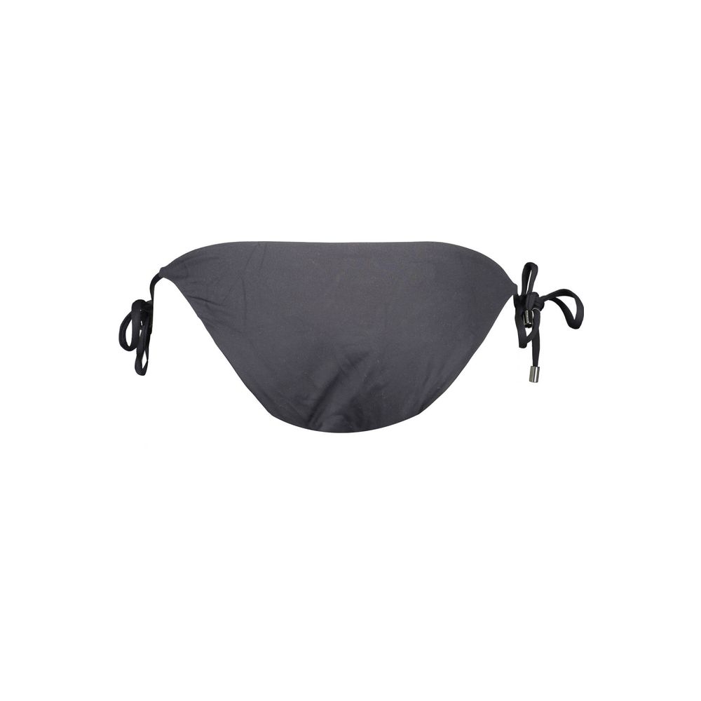 Karl Lagerfeld Black Polyamide Women Swim Briefs Karl Lagerfeld