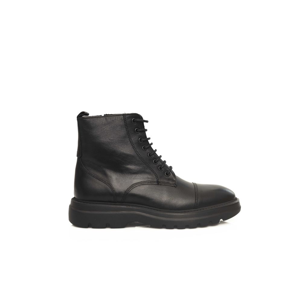 Cerruti 1881 Black Cowhide Boot Cerruti 1881
