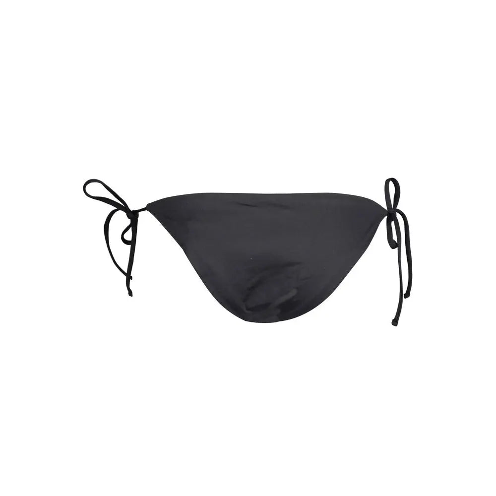 Karl Lagerfeld Black Polyamide Women's Swim Brief Karl Lagerfeld