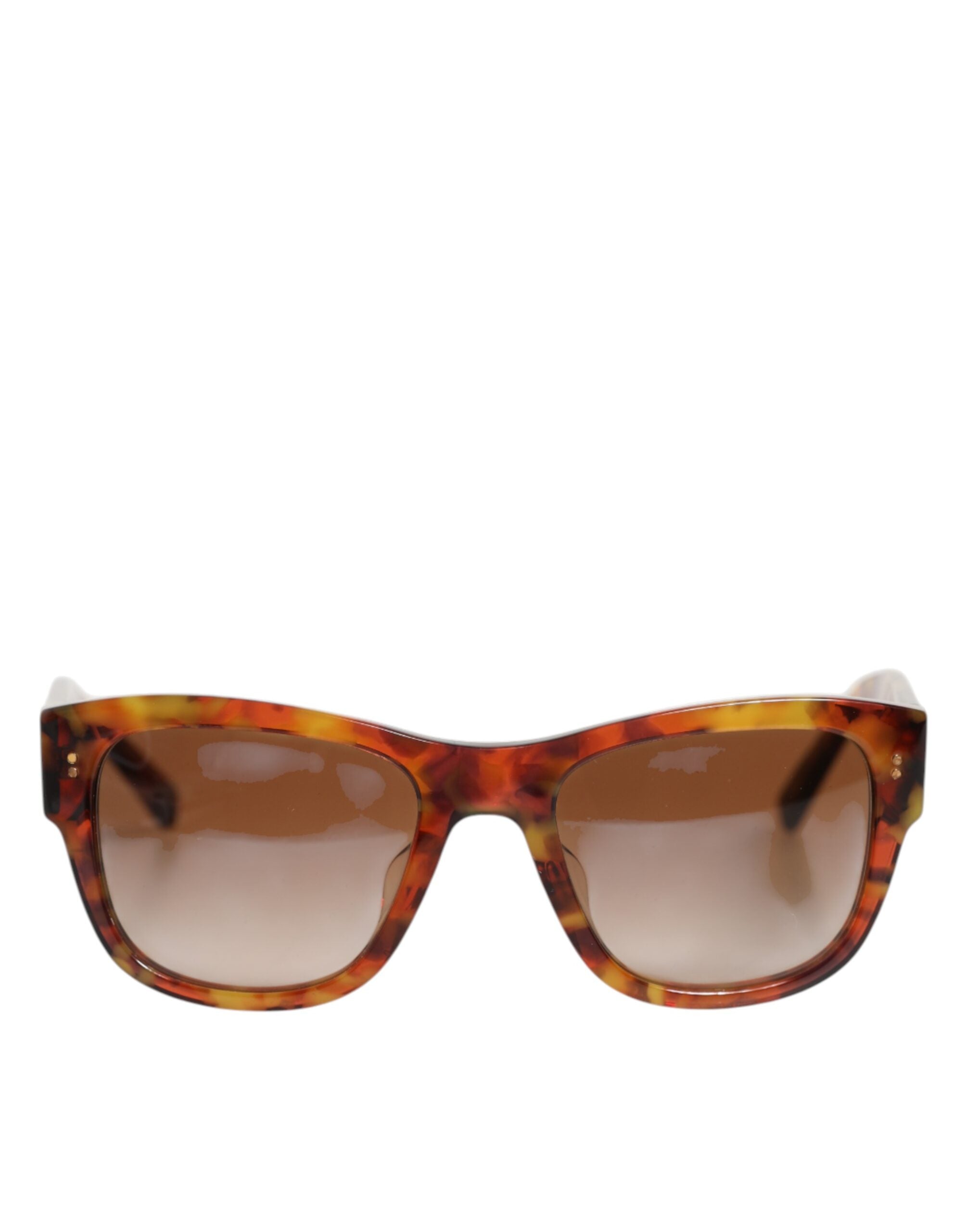 Dolce & Gabbana DG4338F Brown Havana Full Rim Round Lenses Sunglasses Dolce & Gabbana