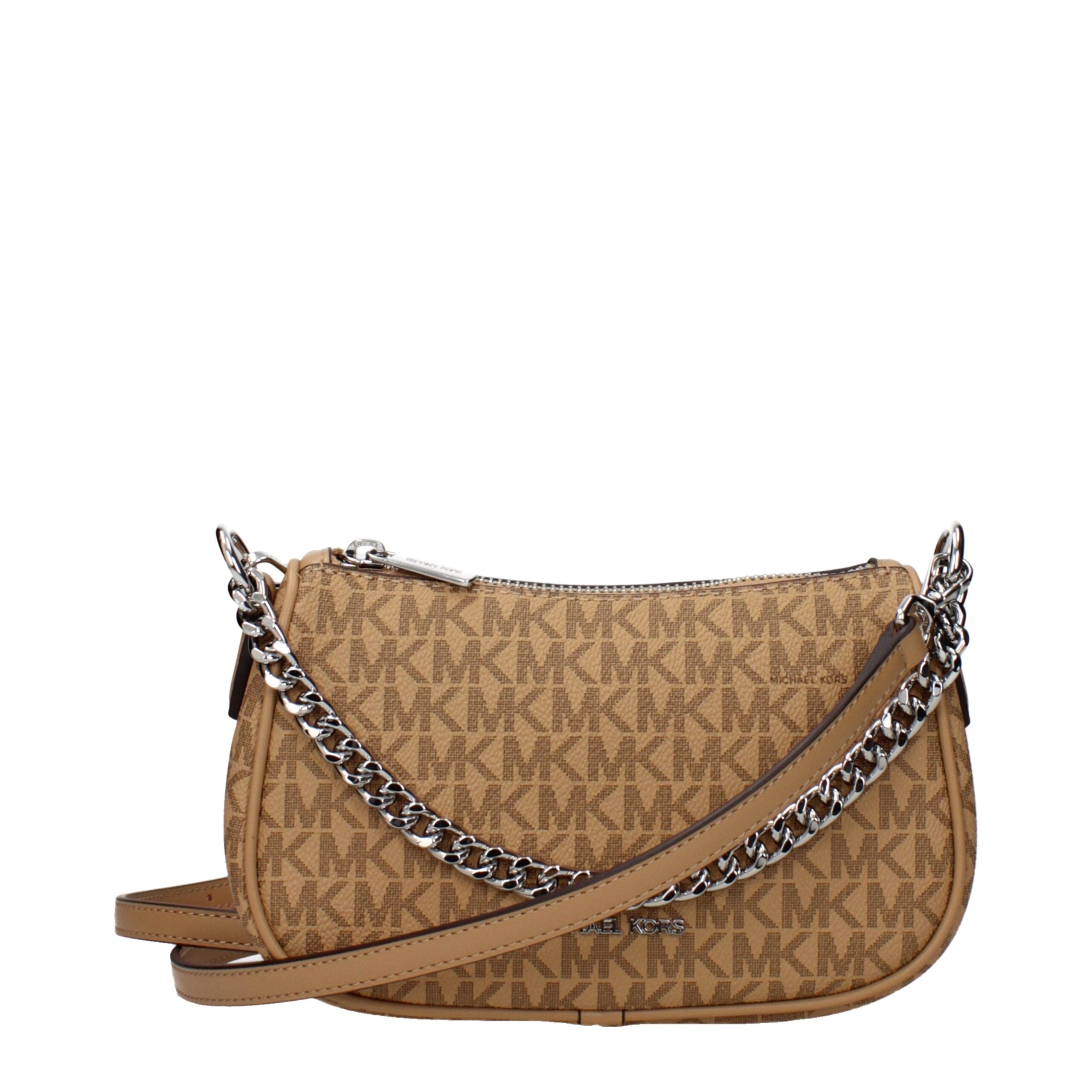 Michael Kors Brown Fabric Handbag Michael Kors