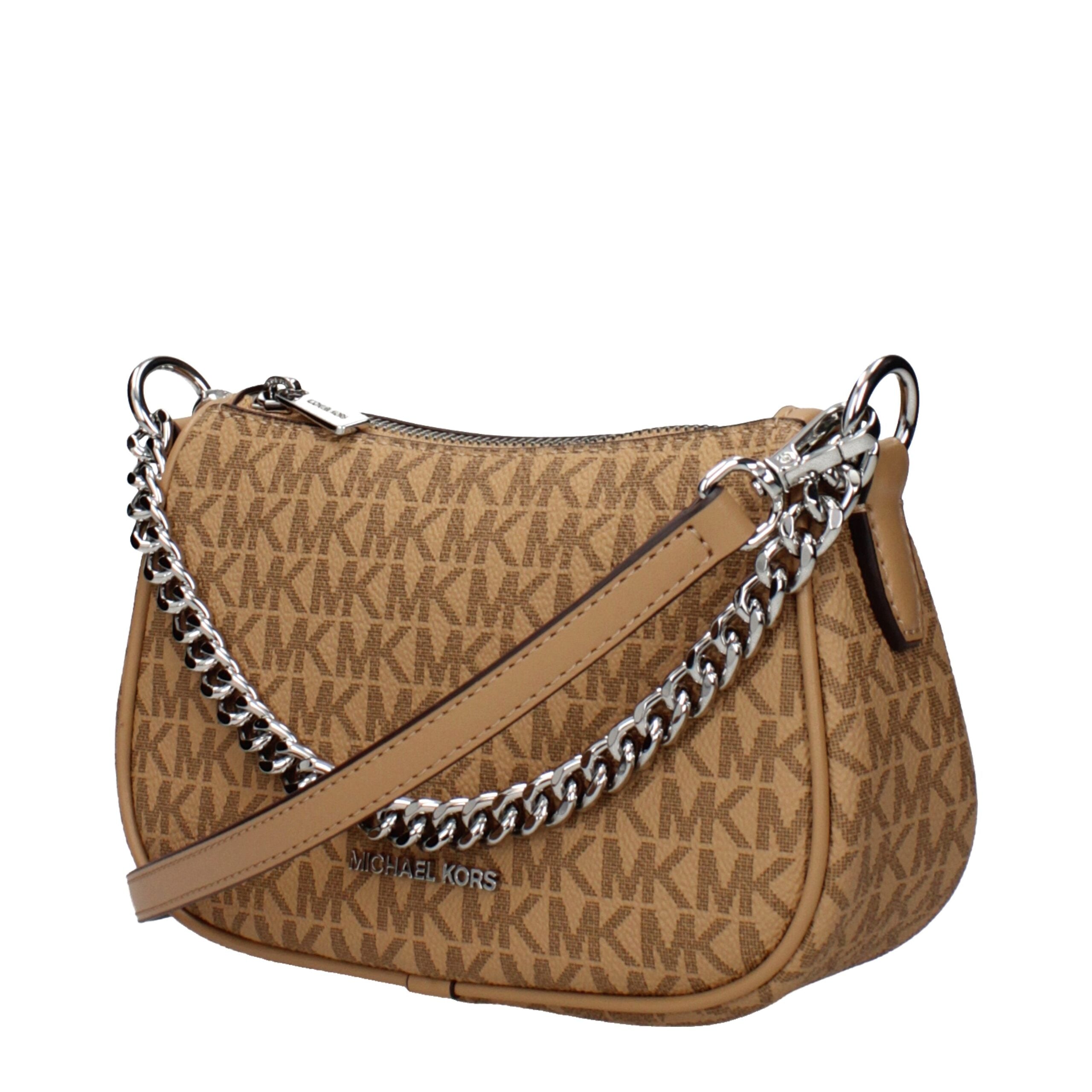 Michael Kors Brown Fabric Handbag Michael Kors