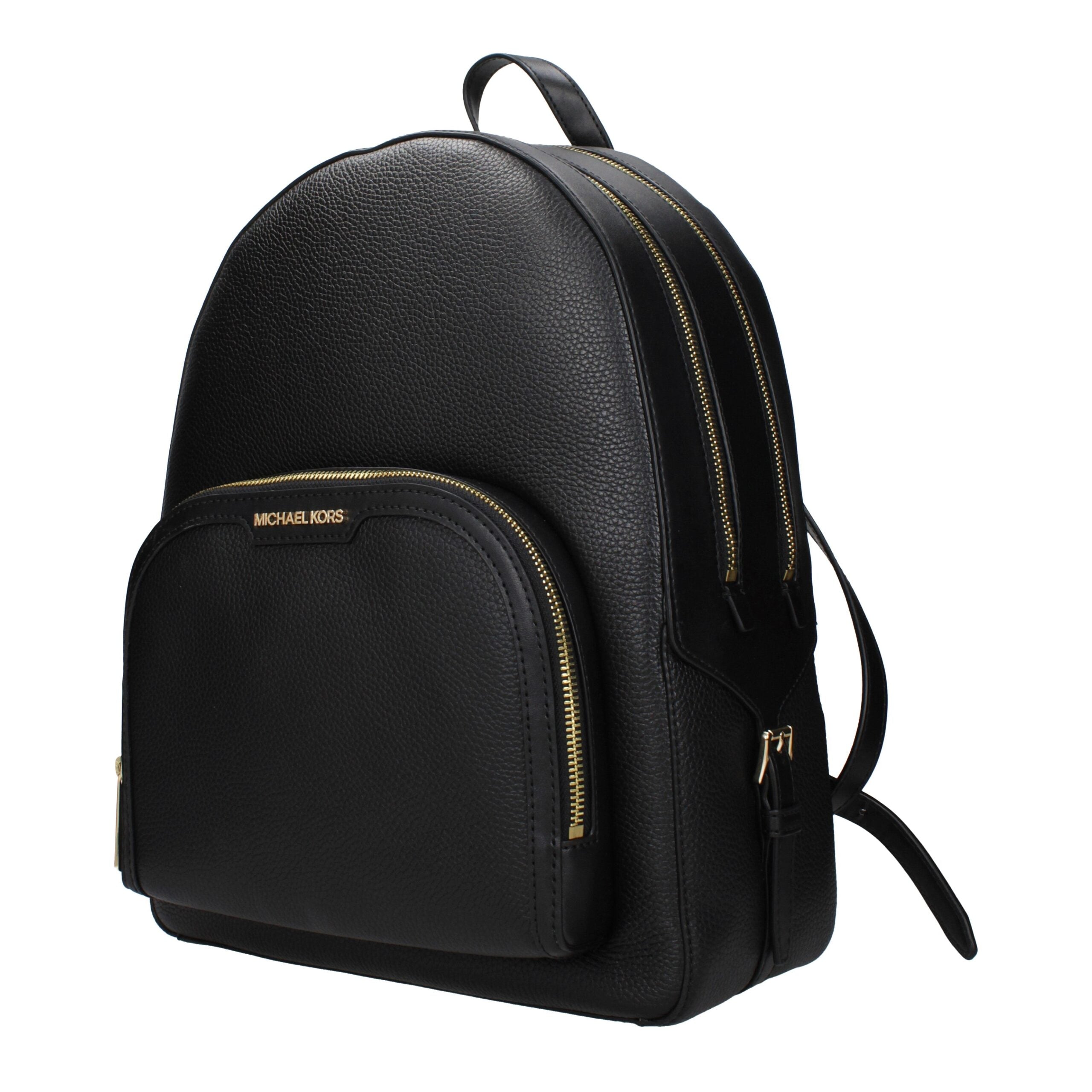 Michael Kors Black Leather Backpack Michael Kors
