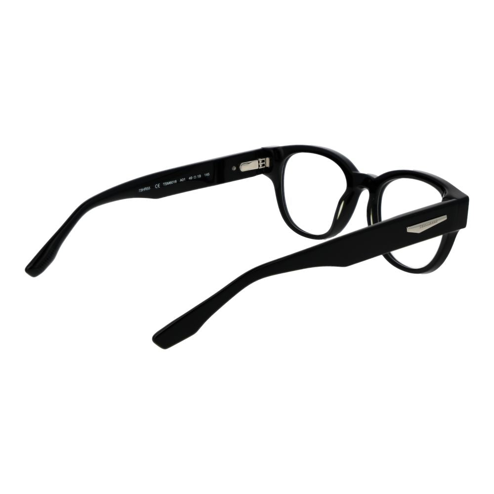 Trussardi Black Acetate Glasses (Frames) Trussardi