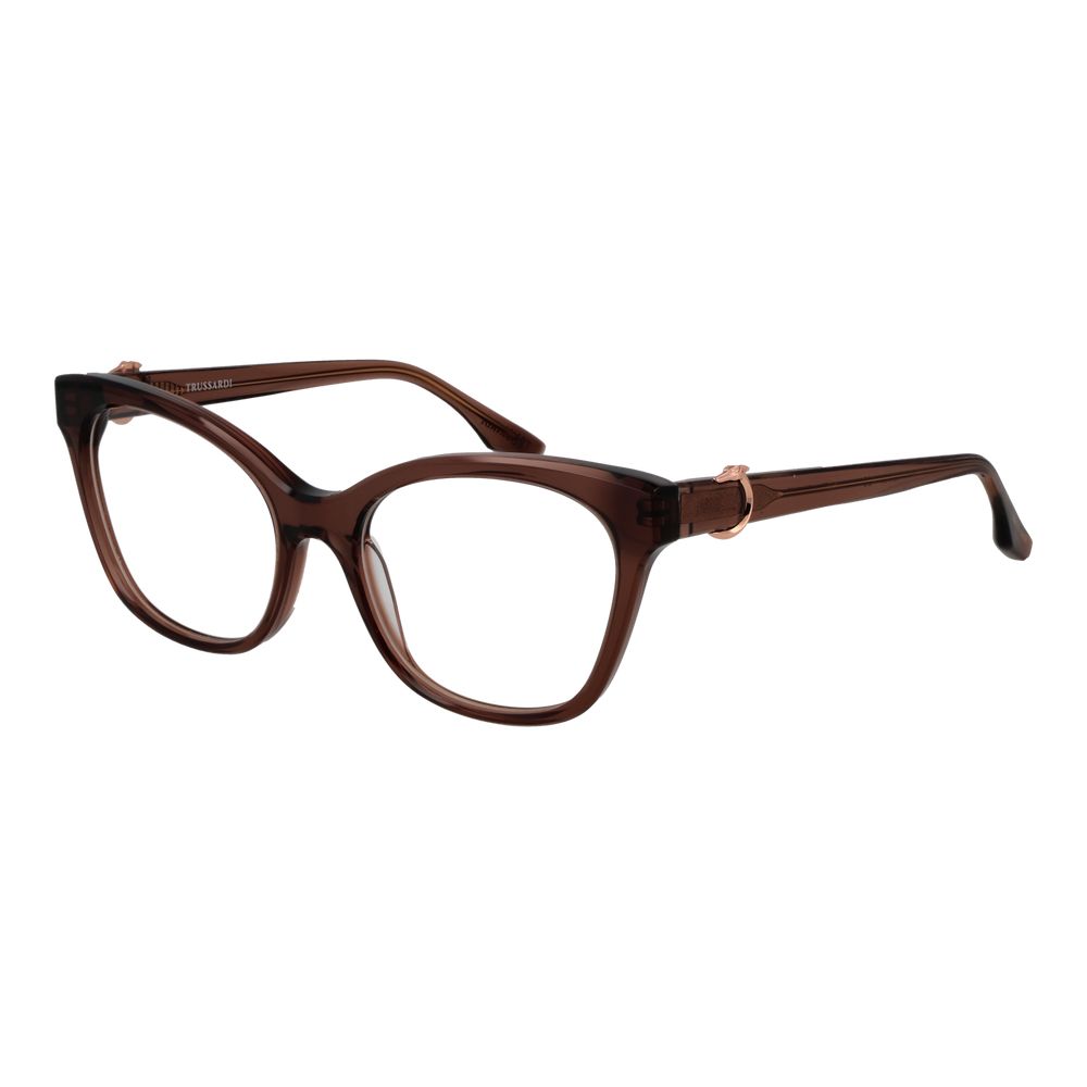 Trussardi Brown Acetate Glasses (Frames) Trussardi