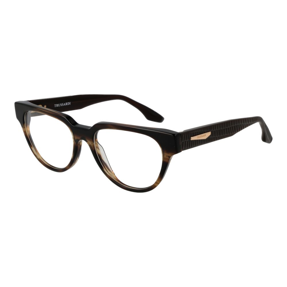 Trussardi Brown Acetate Glasses (Frames) Trussardi