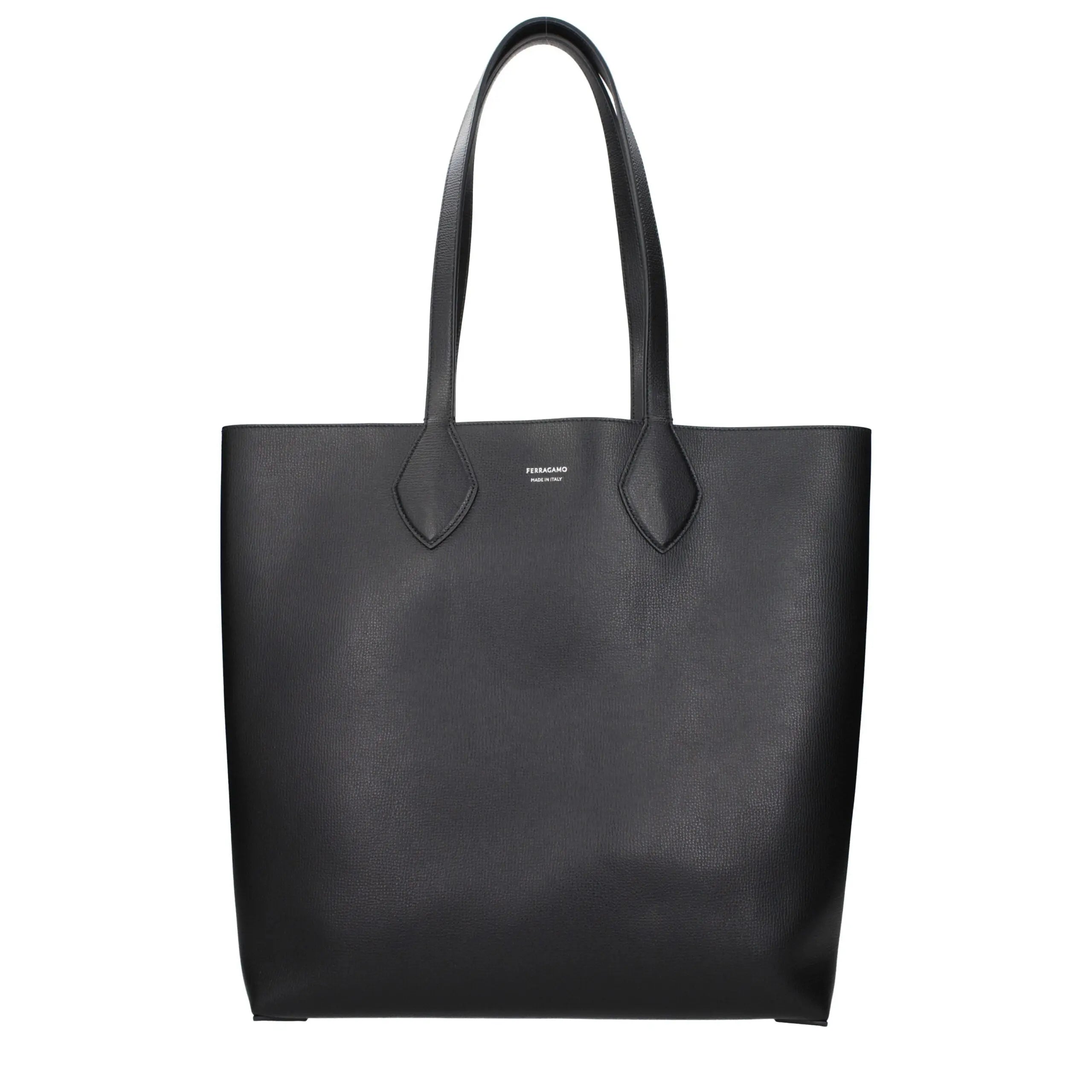 Salvatore Ferragamo Black Leather Shoulder Bag Salvatore Ferragamo