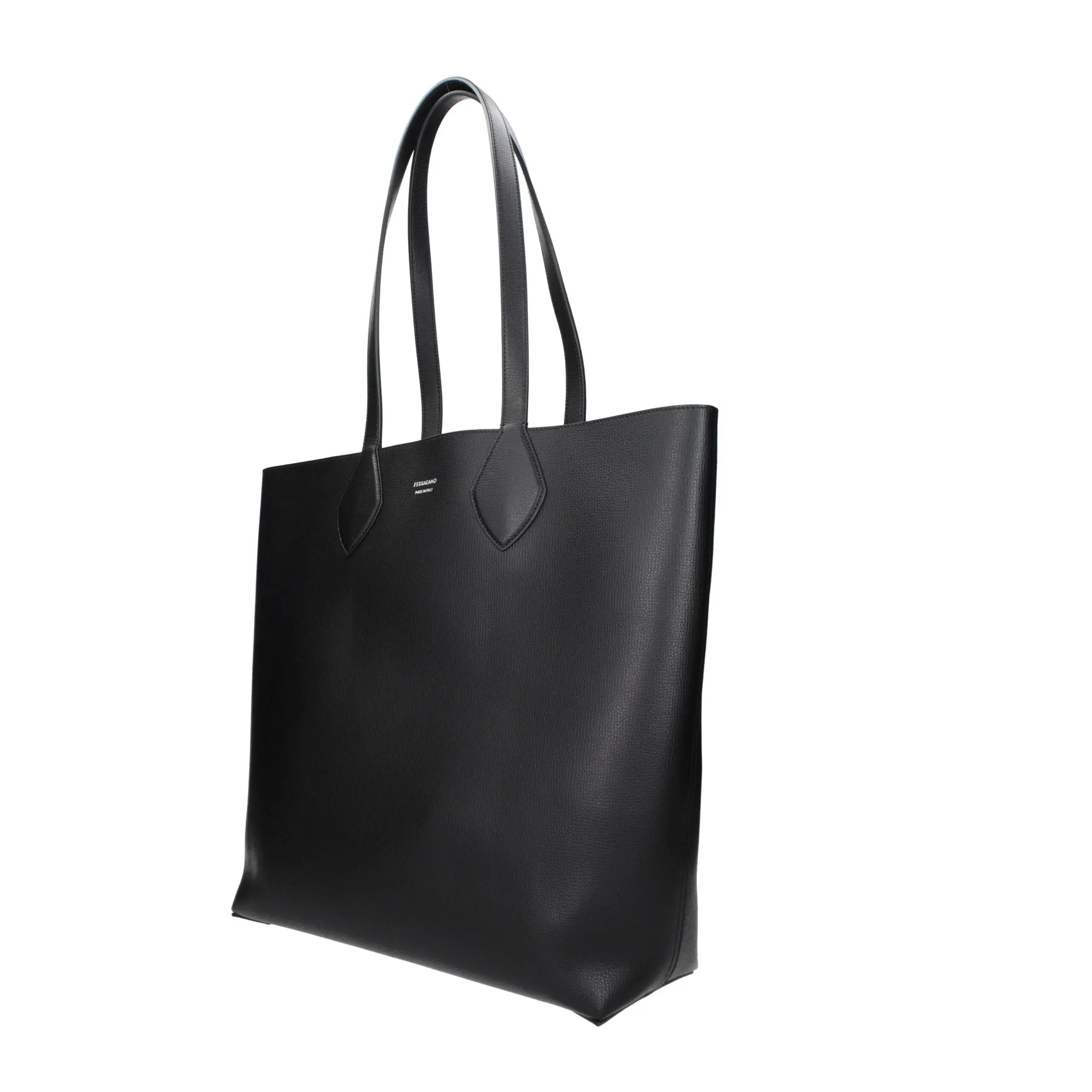 Salvatore Ferragamo Black Leather Shoulder Bag Salvatore Ferragamo