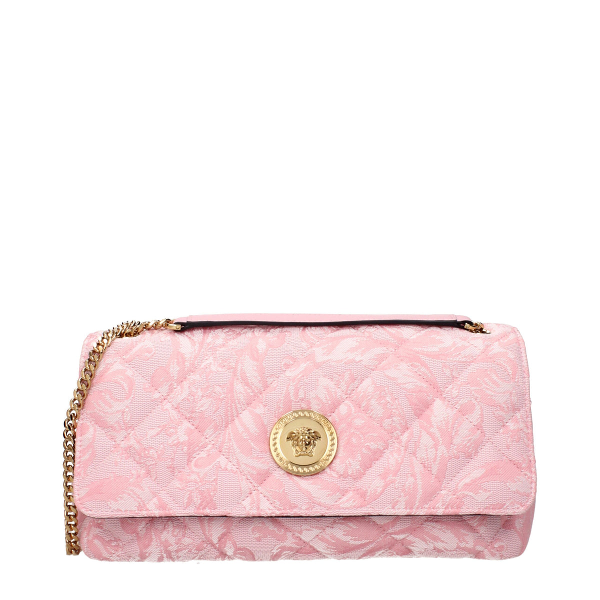 Versace Pink Shoulder Bags