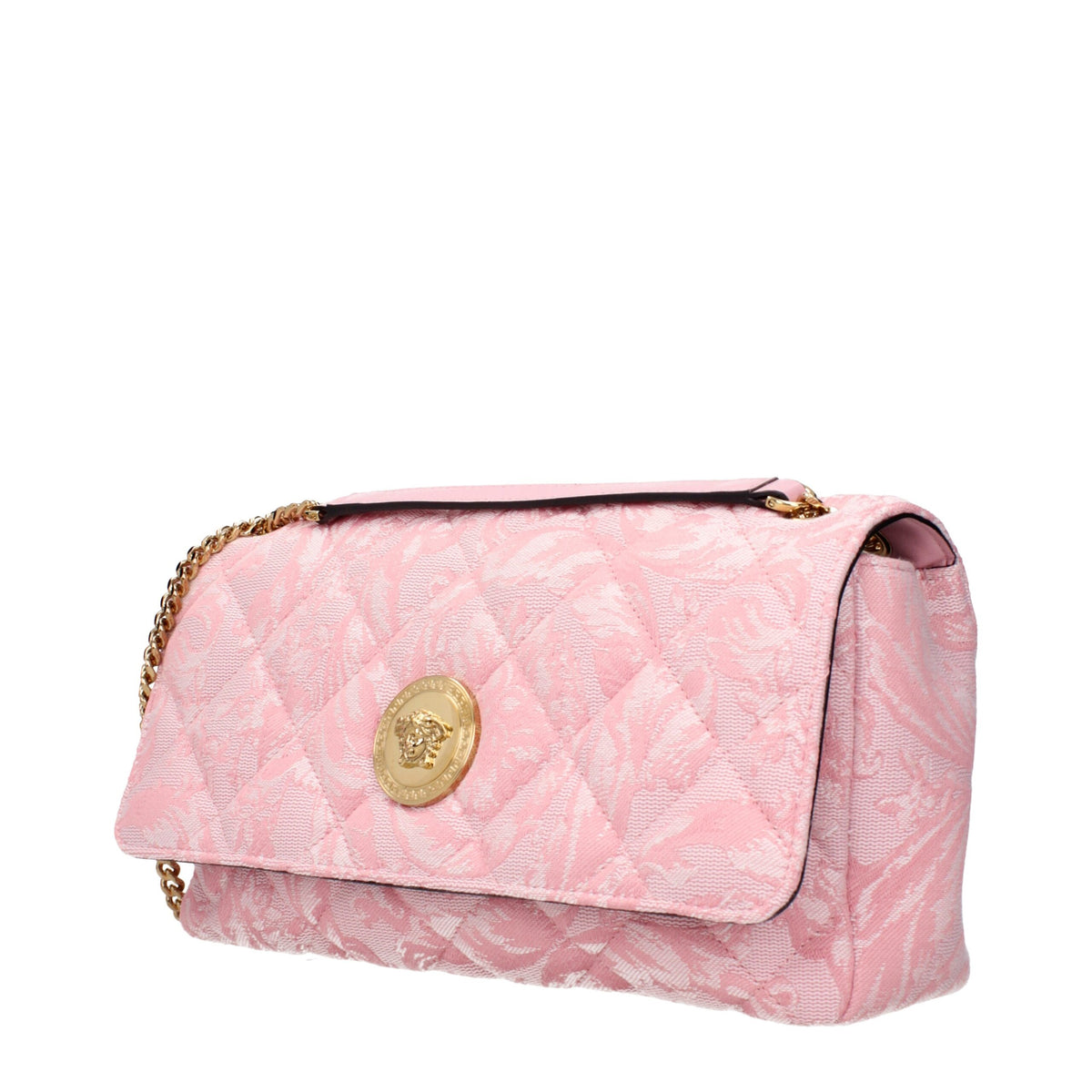 Versace Pink Shoulder Bags