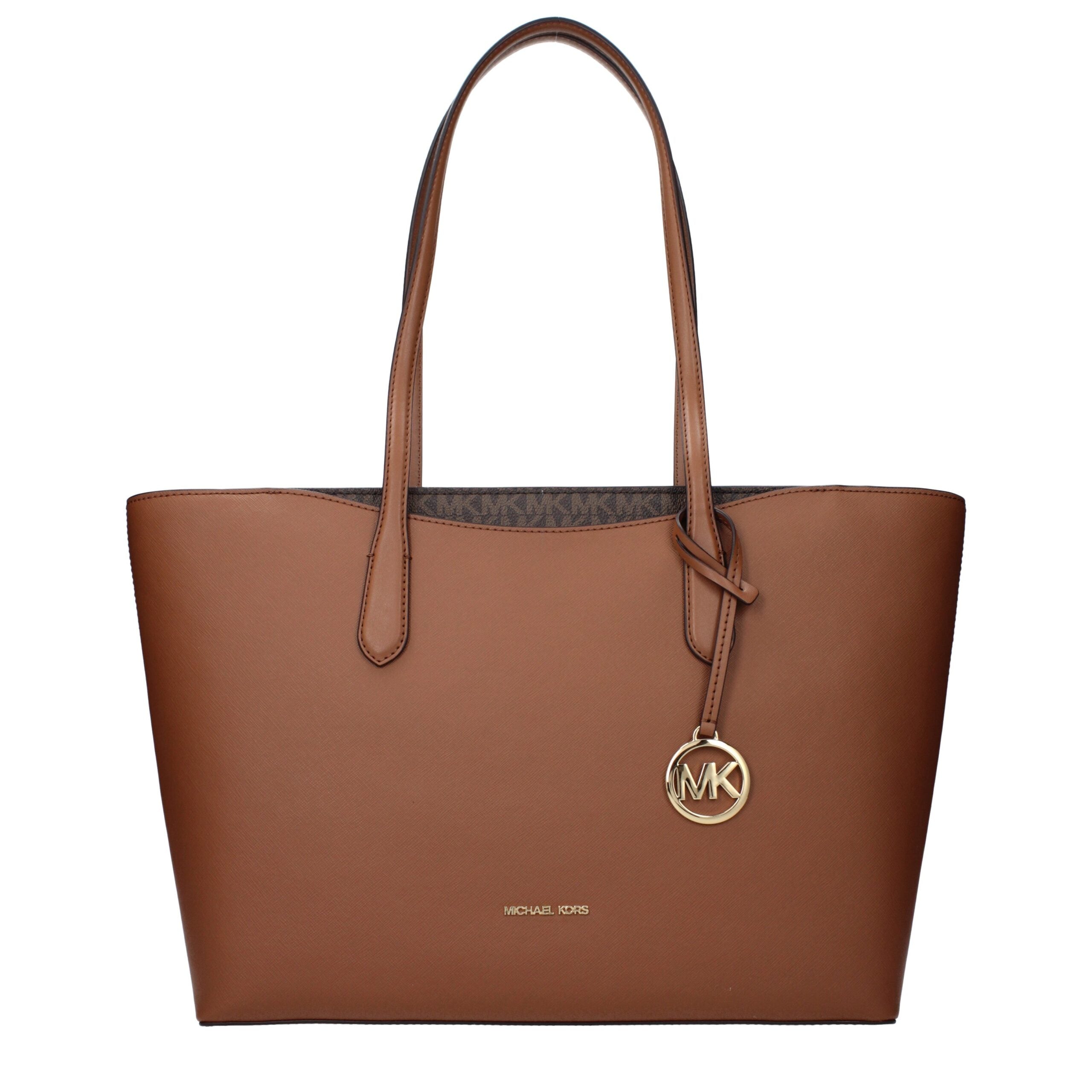 Michael Kors Brown Leather Shoulder Bag Michael Kors