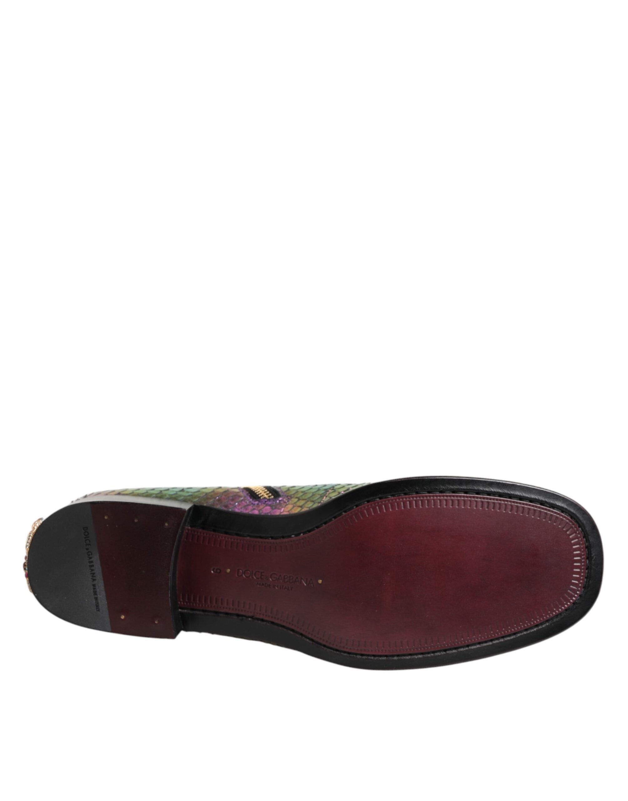 Dolce & Gabbana Multicolor Chelsea Short Ankle Boots Shoes Dolce & Gabbana