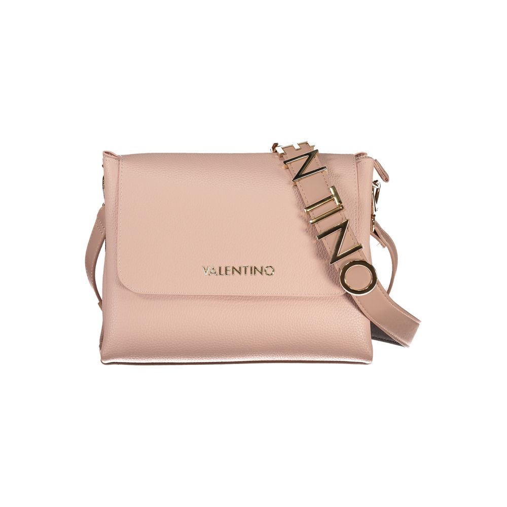 Mario Valentino Rosa Polyurethane Women's Bag with Removable Shoulder Handle Mario Valentino