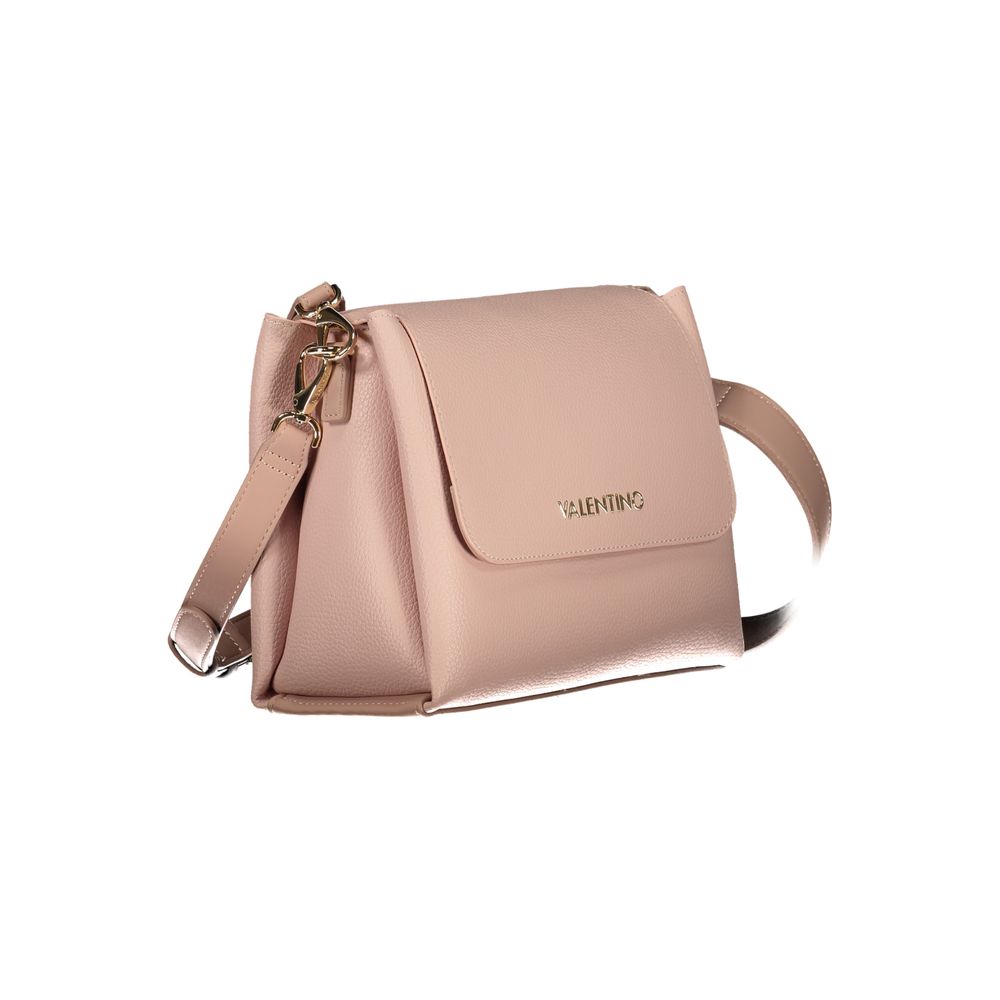 Mario Valentino Rosa Polyurethane Women's Bag with Removable Shoulder Handle Mario Valentino
