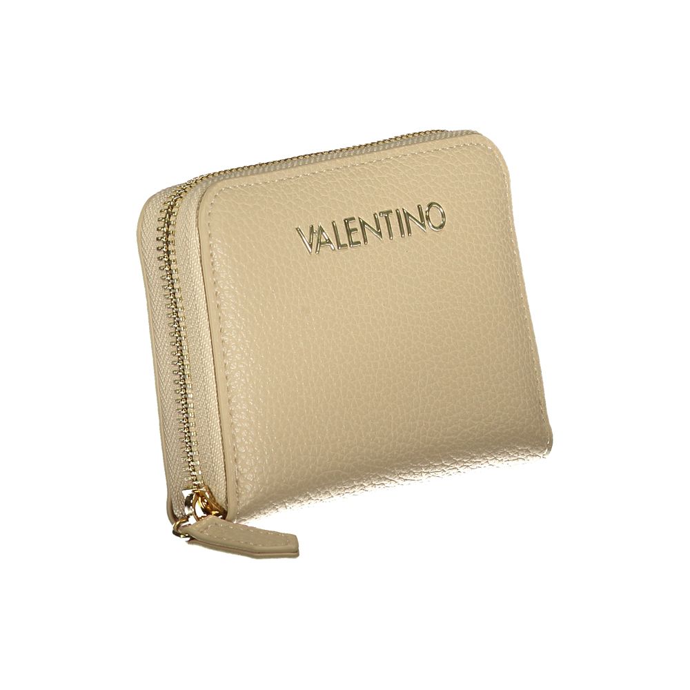 Valentino Beige Polyethylene Wallet Valentino