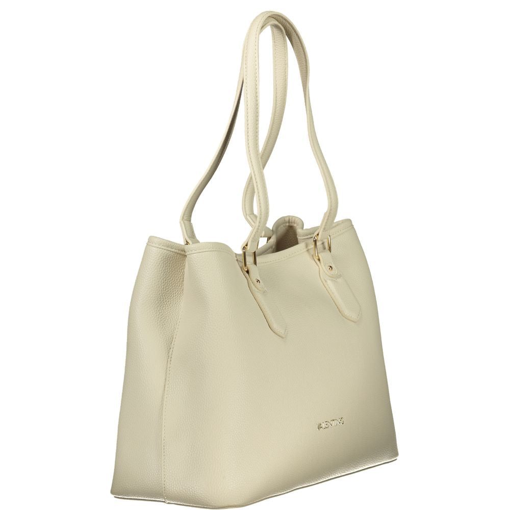 Mario Valentino Beige Polyurethane Women's Bag Mario Valentino