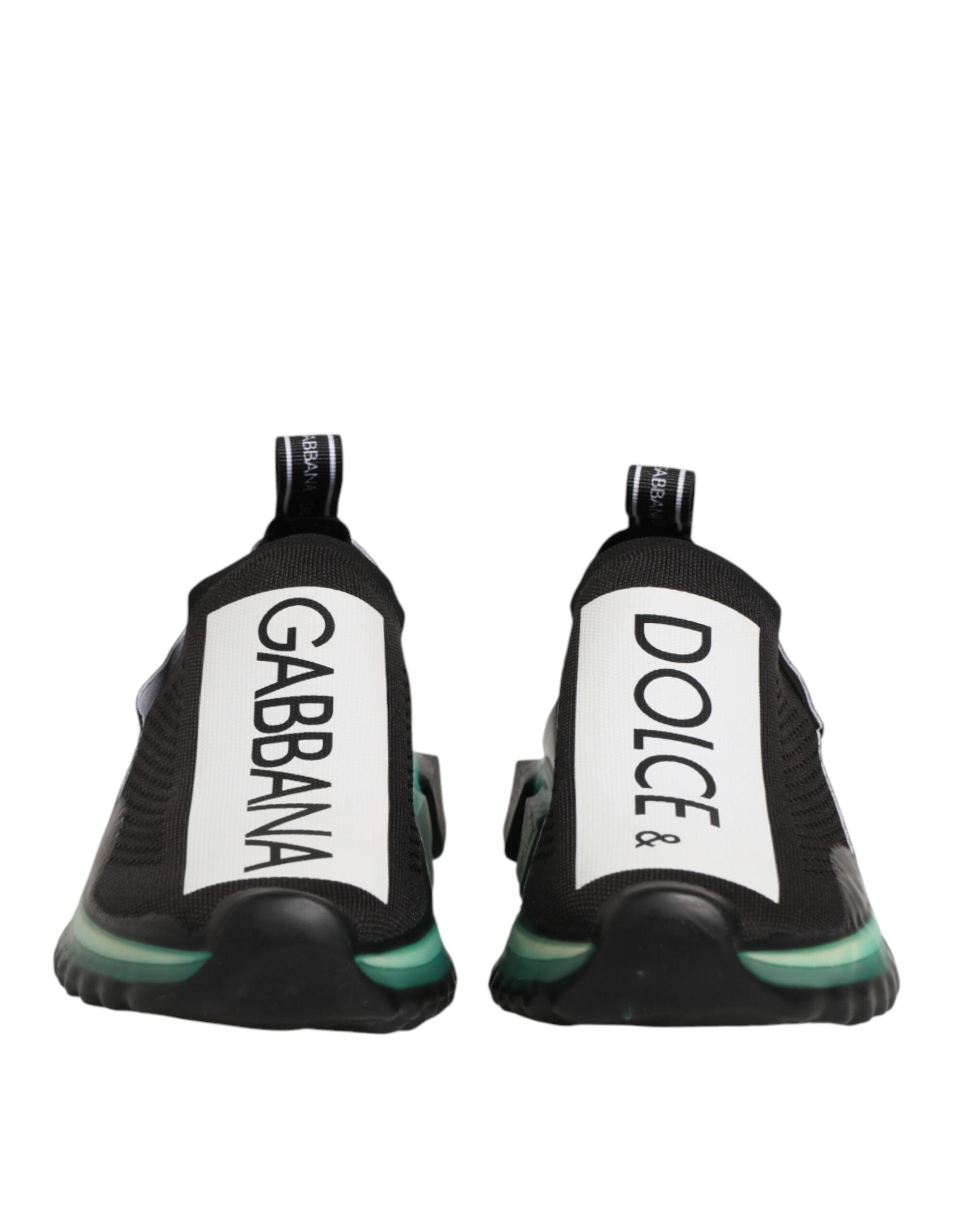 Dolce & Gabbana Black Slip On Sorrento Men Sneakers Shoes Dolce & Gabbana