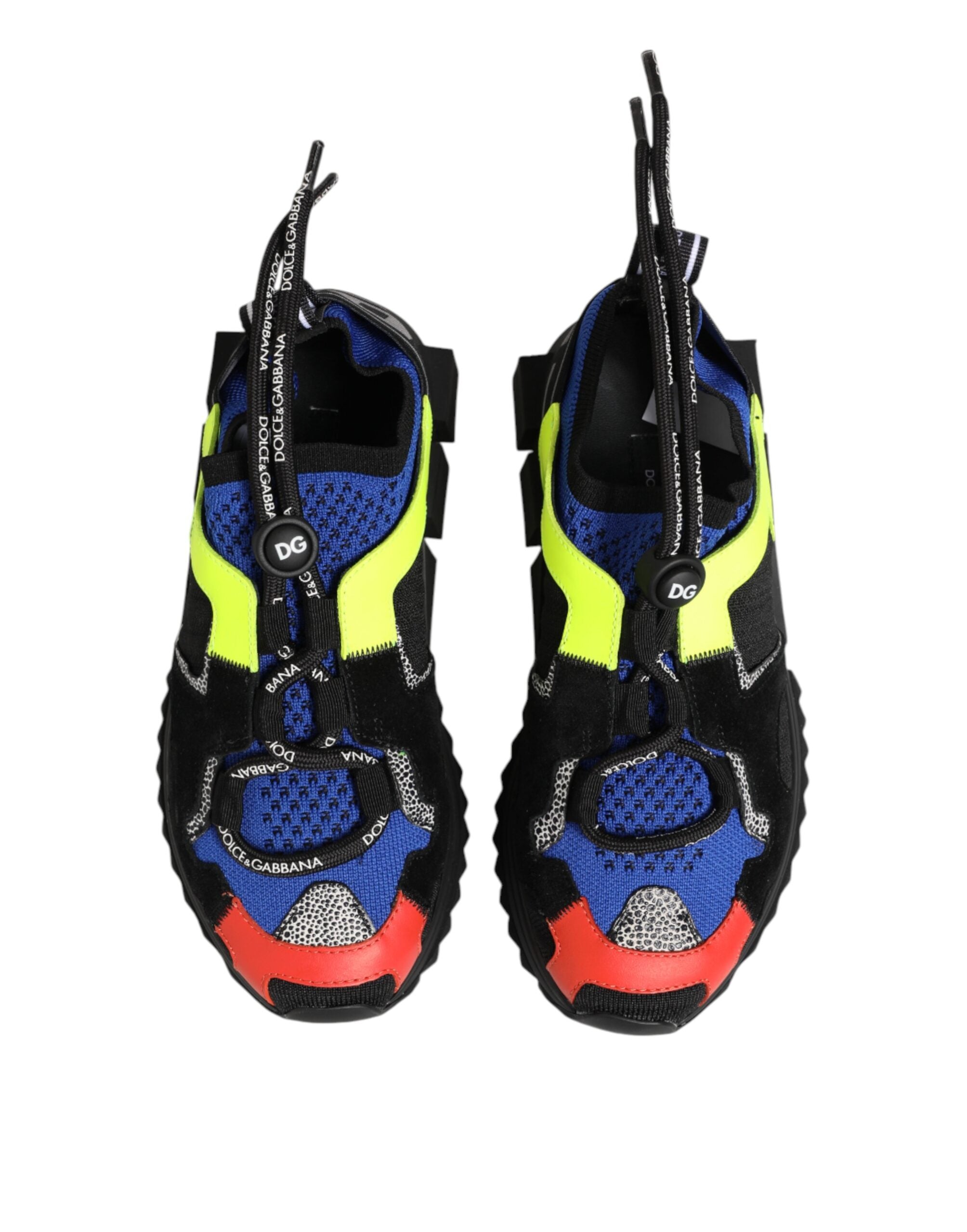 Dolce & Gabbana Multicolor Low Top Sorrento Sneakers Shoes Dolce & Gabbana
