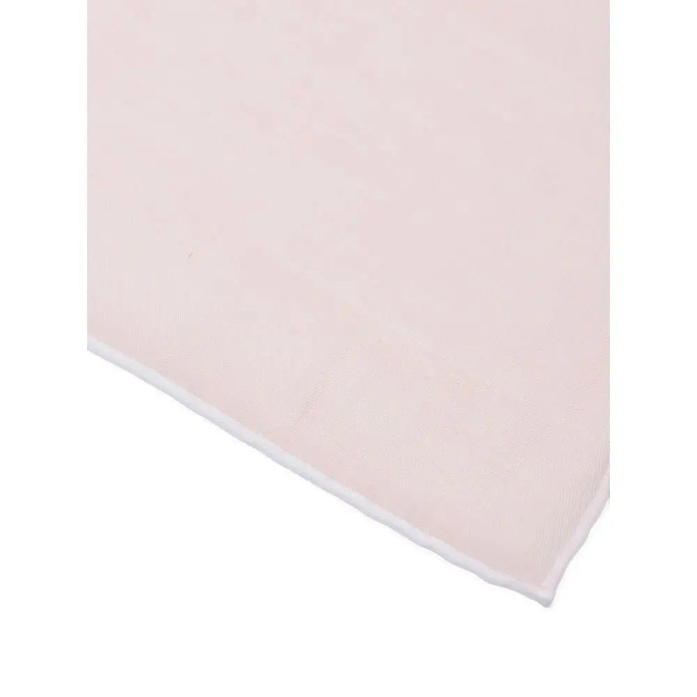 Tom Ford Pink Cotton Pocket Square Tom Ford