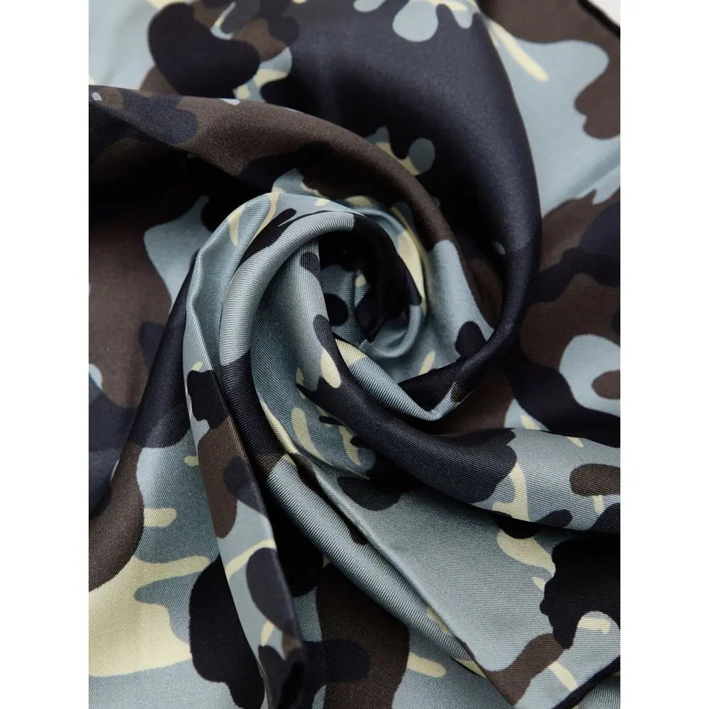 Tom Ford Gray Silk Pocket Square Tom Ford
