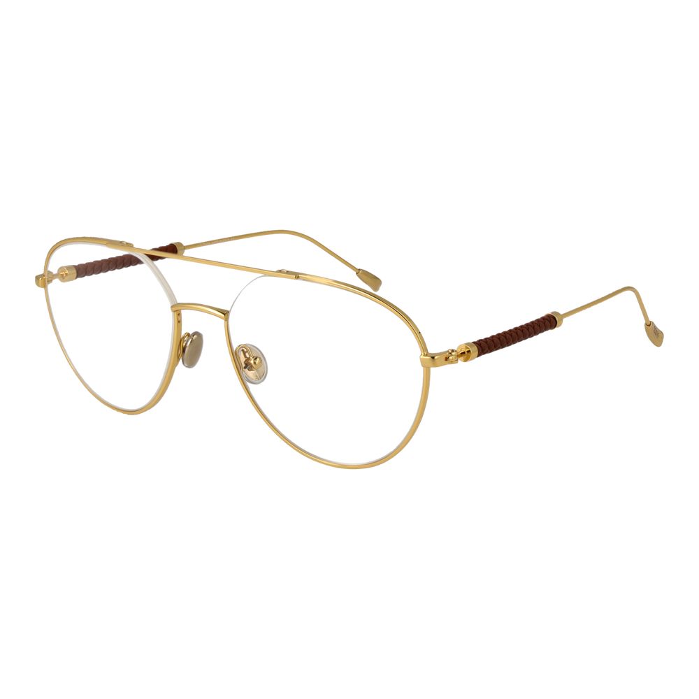 Tod's Gold Metal Glasses (Frames) Tod's