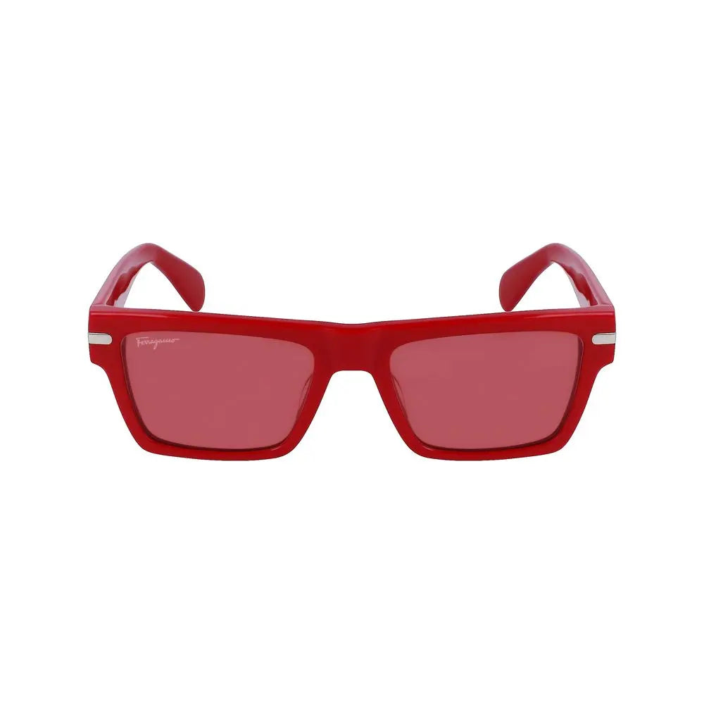 Ferragamo Multicolor Acetate Sunglasses Ferragamo