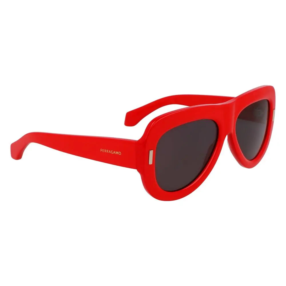 Ferragamo Multicolor Acetate Sunglasses Ferragamo