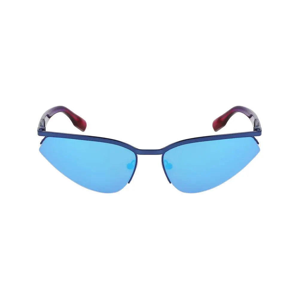 Karl Lagerfeld Blue Metal Sunglasses Karl Lagerfeld
