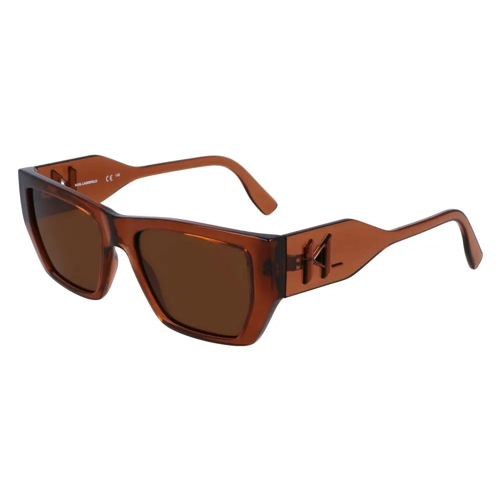 Karl Lagerfeld Brown Injected Sunglasses Karl Lagerfeld
