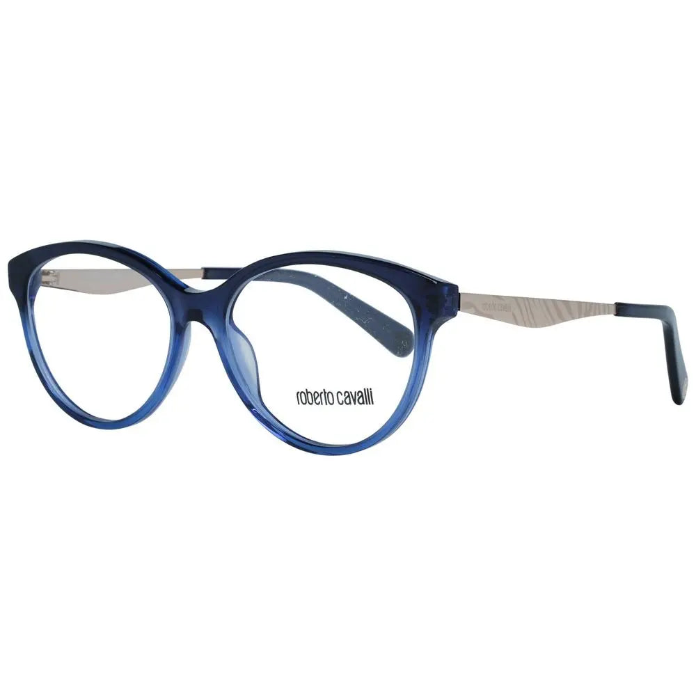 Roberto Cavalli Blue Metal Glasses (Frames) Roberto Cavalli