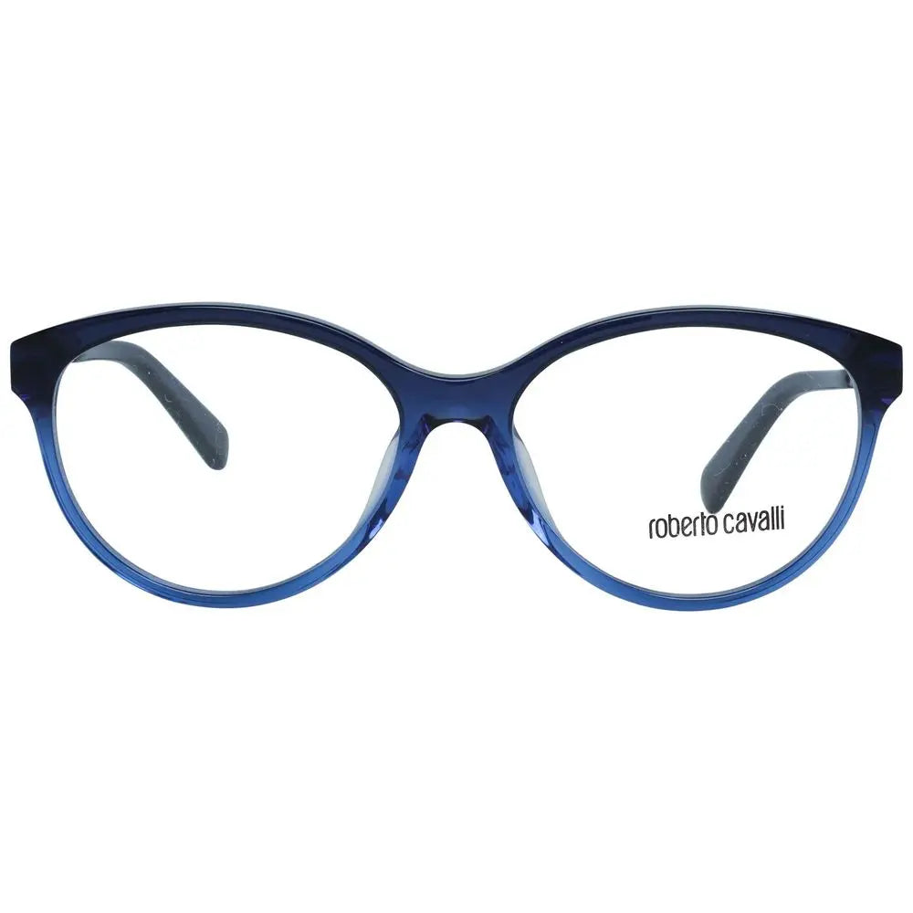 Roberto Cavalli Blue Metal Glasses (Frames) Roberto Cavalli