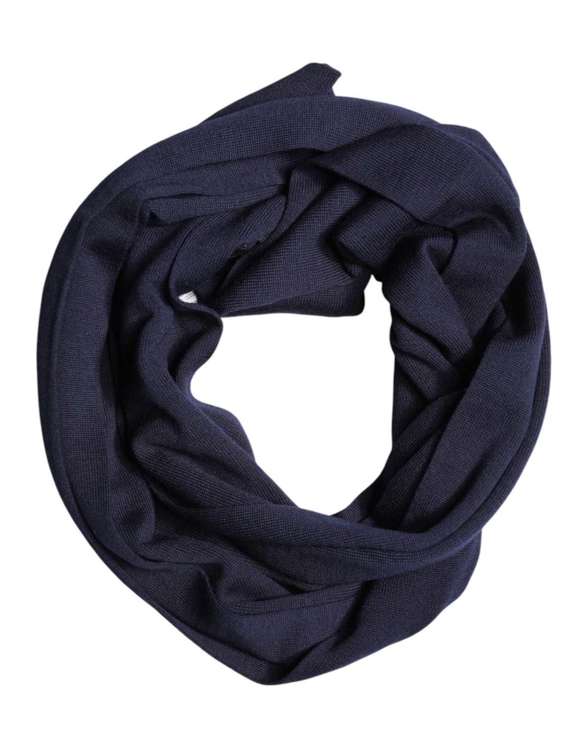 Dolce & Gabbana Blue Wool DG Loves London Neck Wrap Scarf