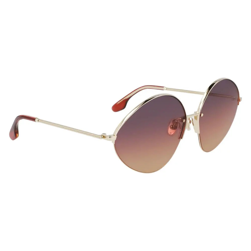 Victoria Beckham Gold Metal Sunglasses Victoria Beckham