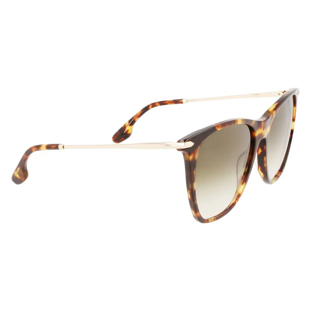 Victoria Beckham Brown Acetate Sunglasses Victoria Beckham