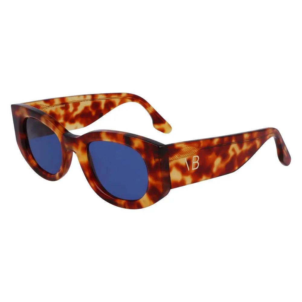 Victoria Beckham Brown Acetate Sunglasses Victoria Beckham