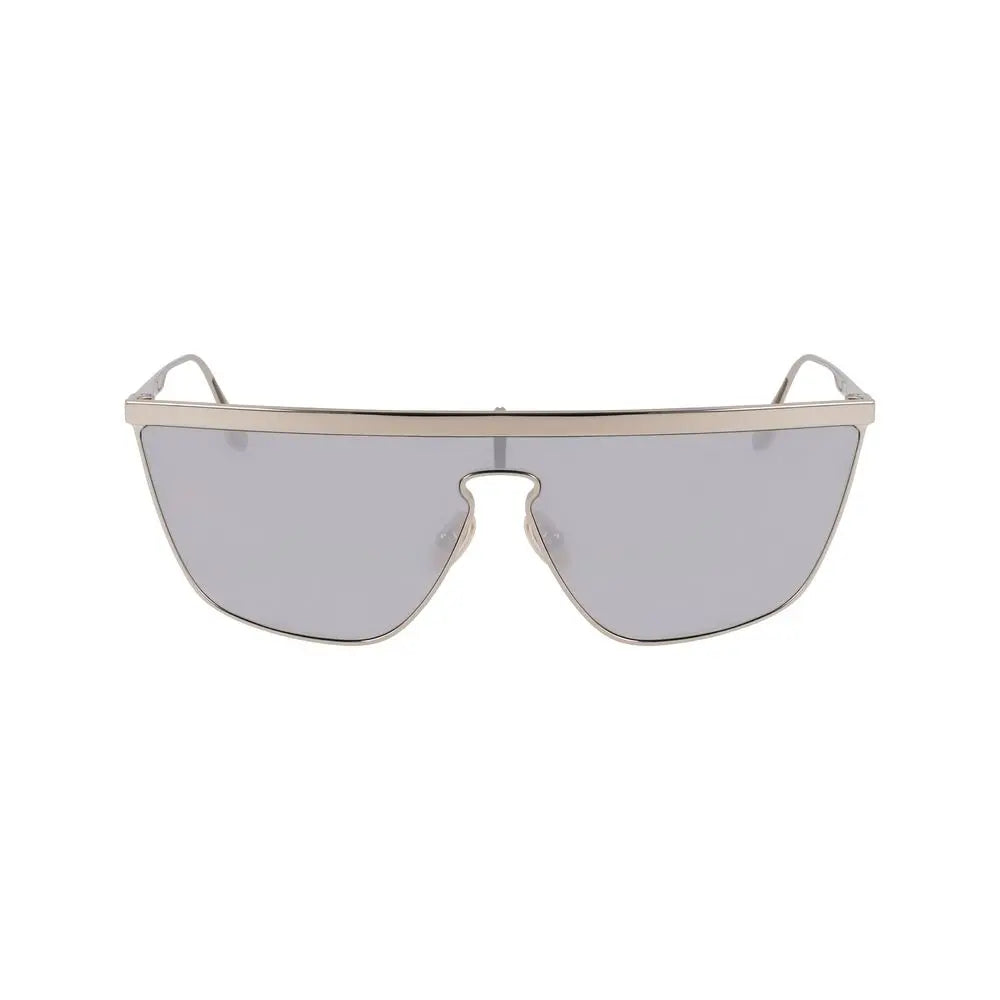 Victoria Beckham Gray Metal Sunglasses Victoria Beckham