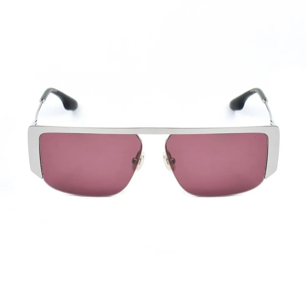 Victoria Beckham Gray Metal Sunglasses Victoria Beckham