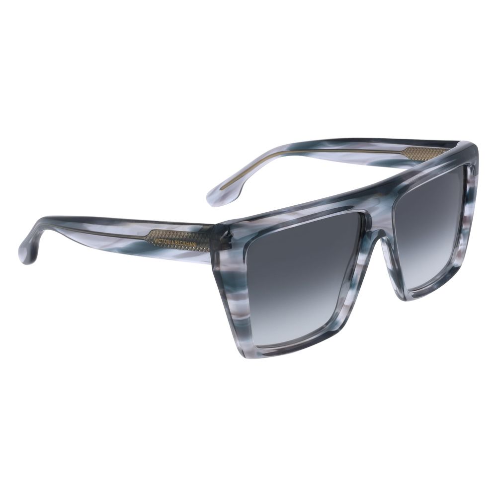 Victoria Beckham Gray Acetate Sunglasses Victoria Beckham