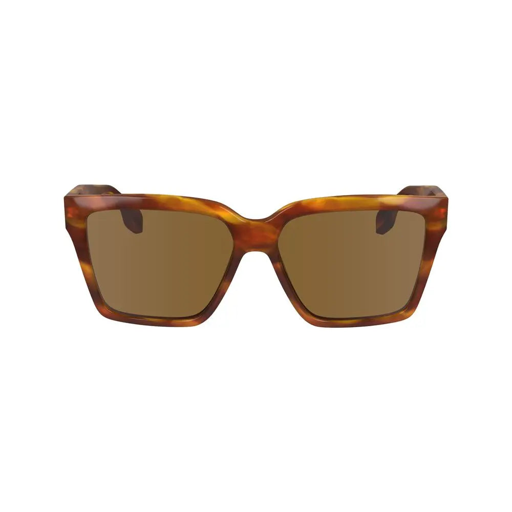 Victoria Beckham Brown Acetate Sunglasses Victoria Beckham