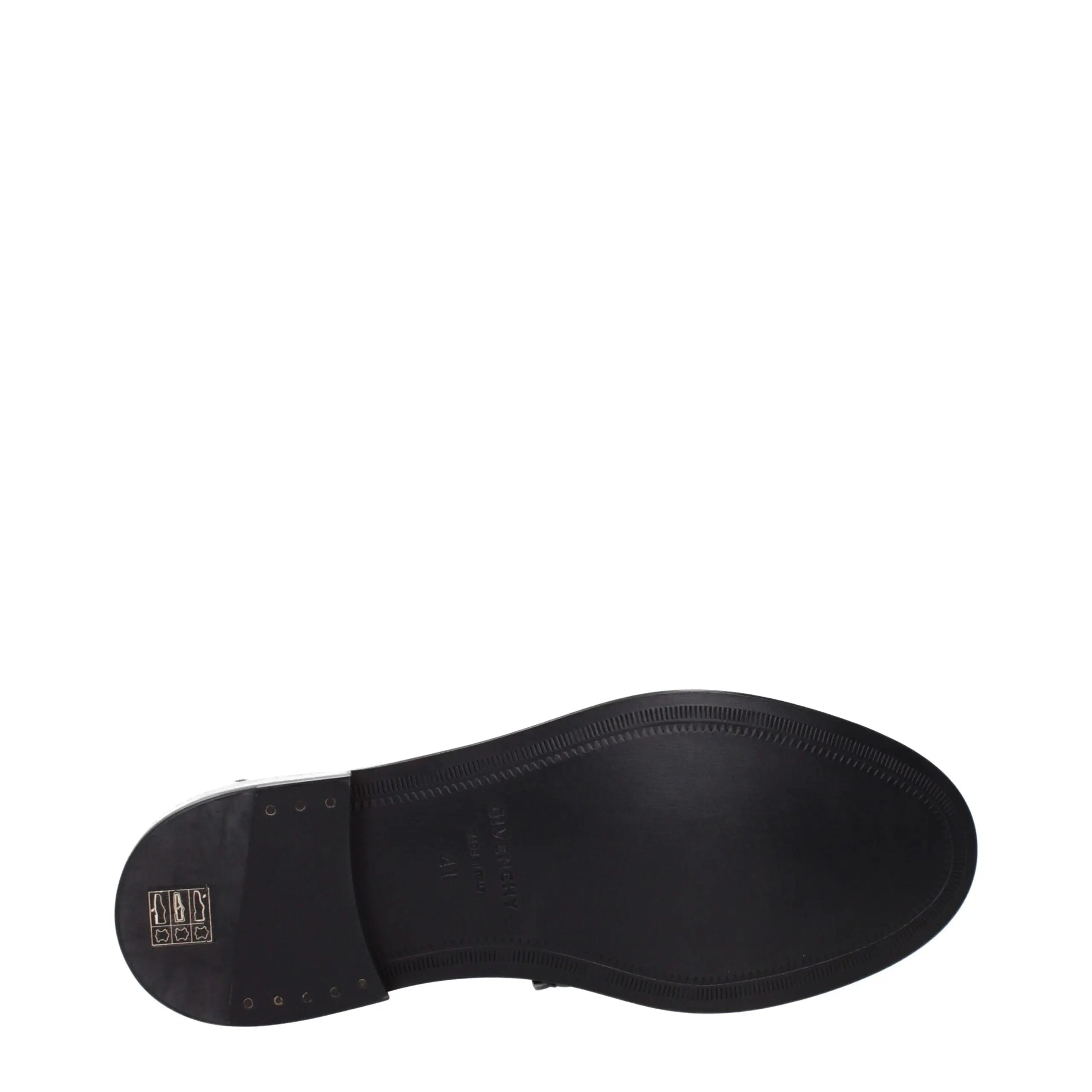 Givenchy Black Leather Slip-On Loafers Givenchy