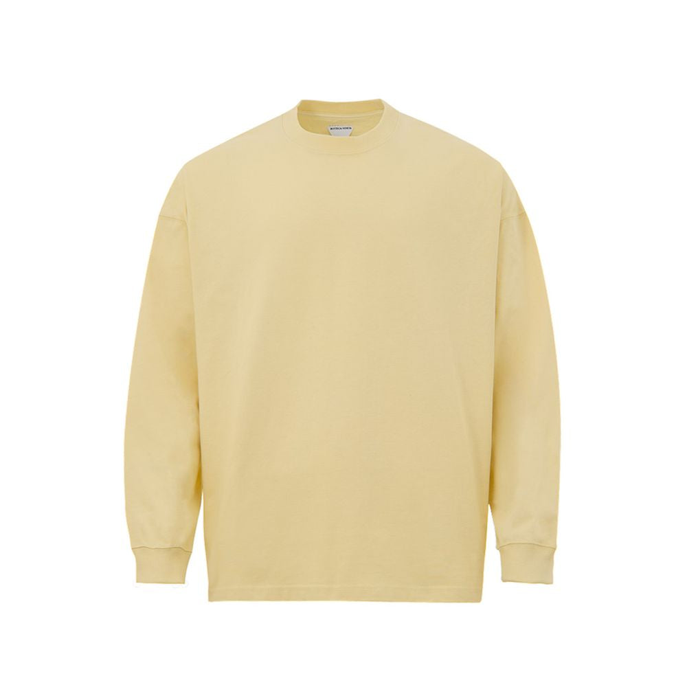 Bottega Veneta Yellow Cotton Sweatshirt Bottega Veneta