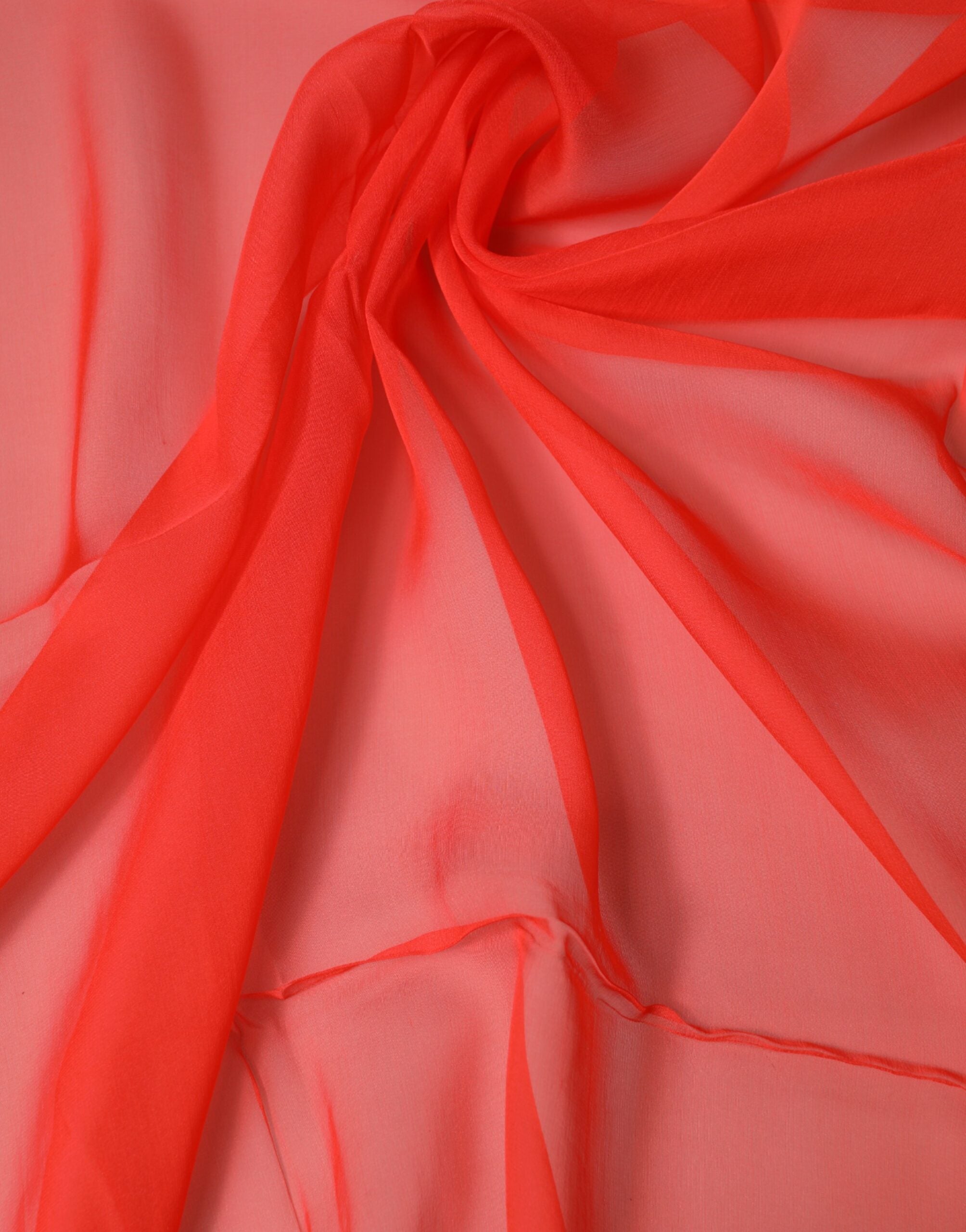 Dolce & Gabbana Red Stole Silk Neck Wrap Shawl Scarf Dolce & Gabbana
