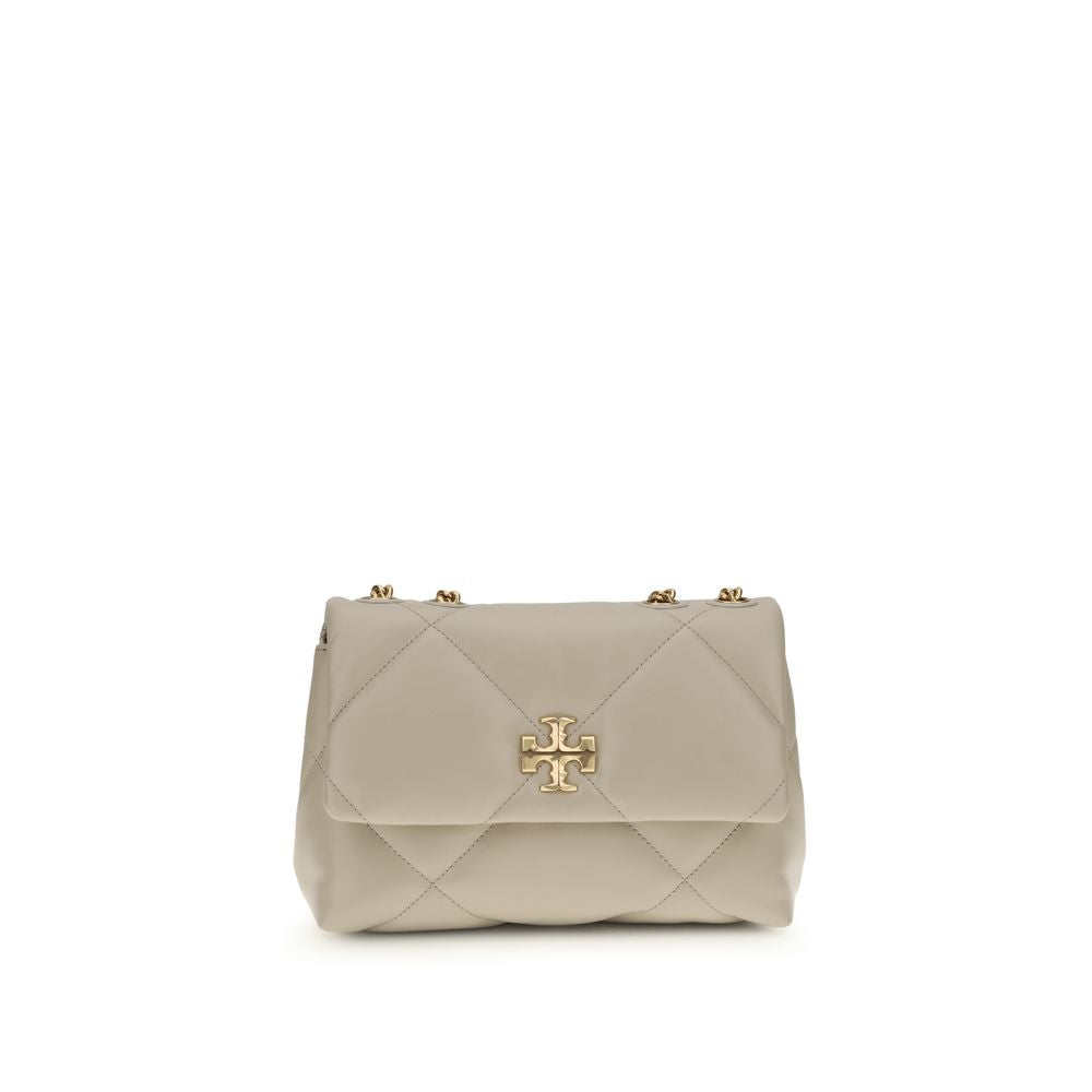 Tory Burch Beige Calf Leather Bos Taurus Shoulder Bag Tory Burch