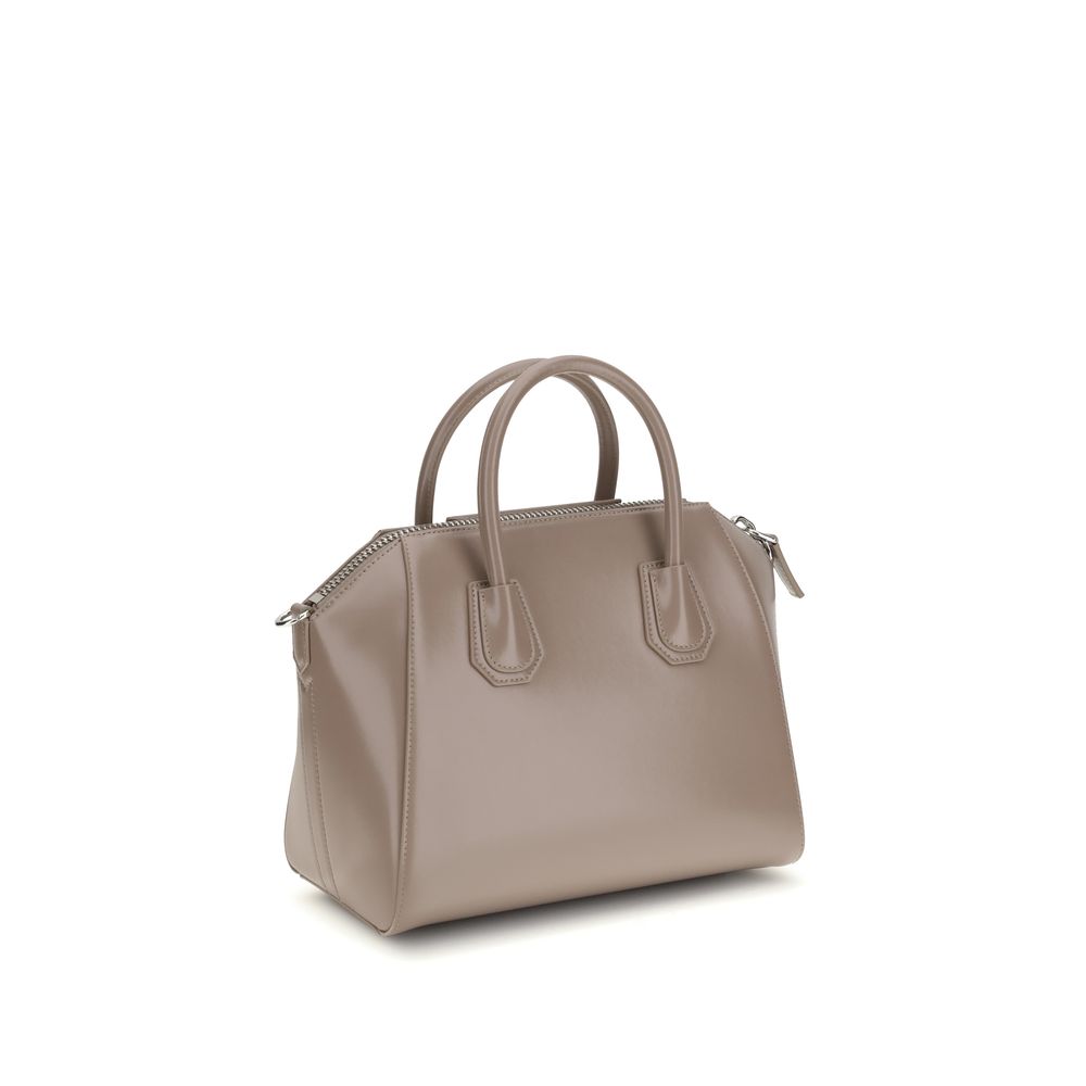 Givenchy Gray Calf Leather Bos Taurus Handbag Givenchy
