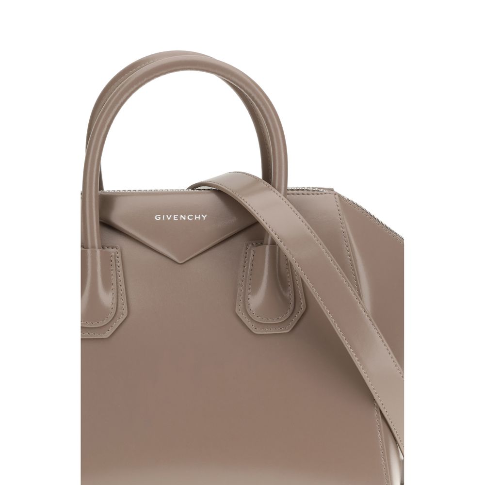 Givenchy Gray Calf Leather Bos Taurus Handbag Givenchy