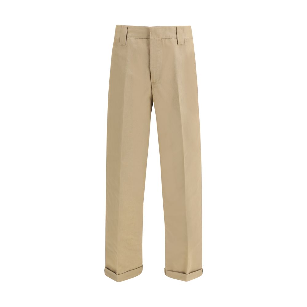 Golden Goose Beige Cotton Chino Pants Golden Goose