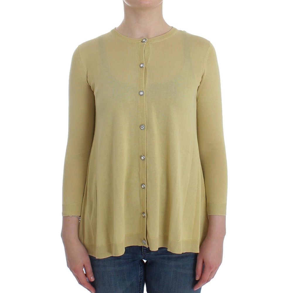 Dolce & Gabbana Bicolor Silk Cardigan Dolce & Gabbana