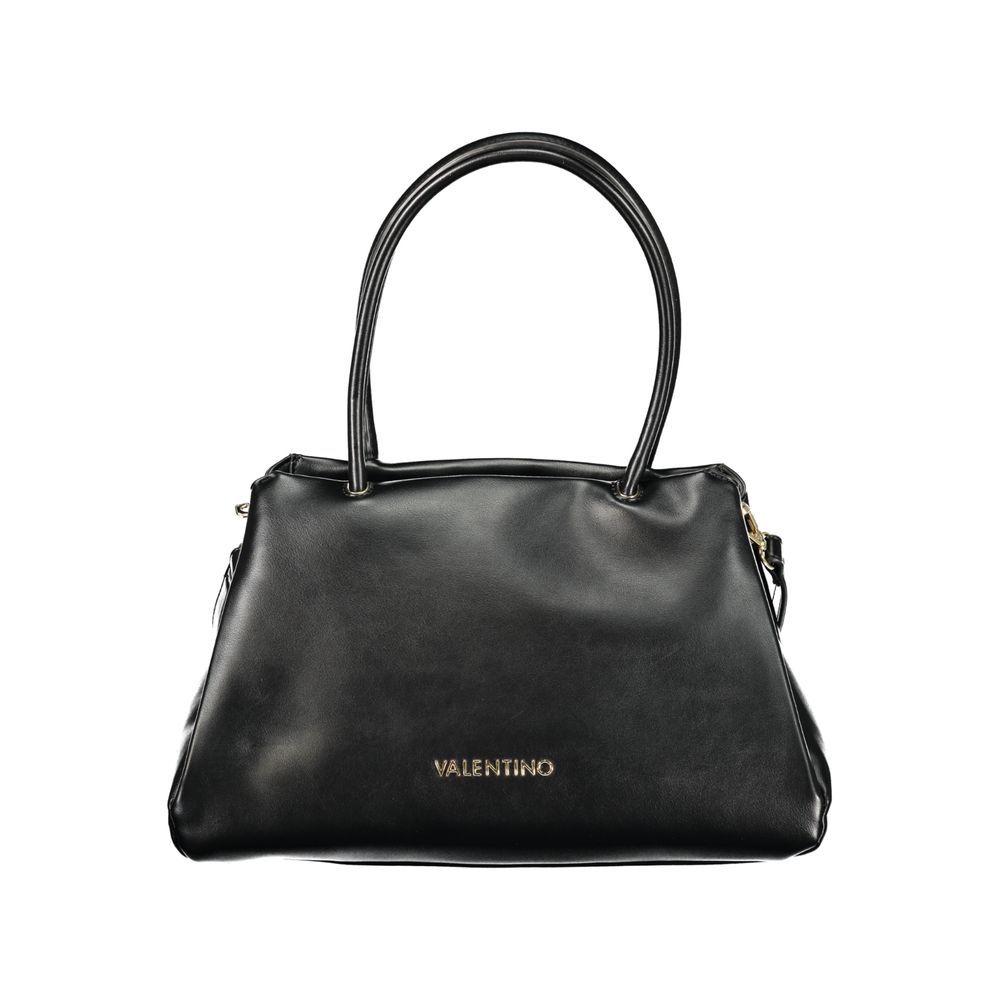 Mario Valentino Black Polyurethane Women's Bag Mario Valentino