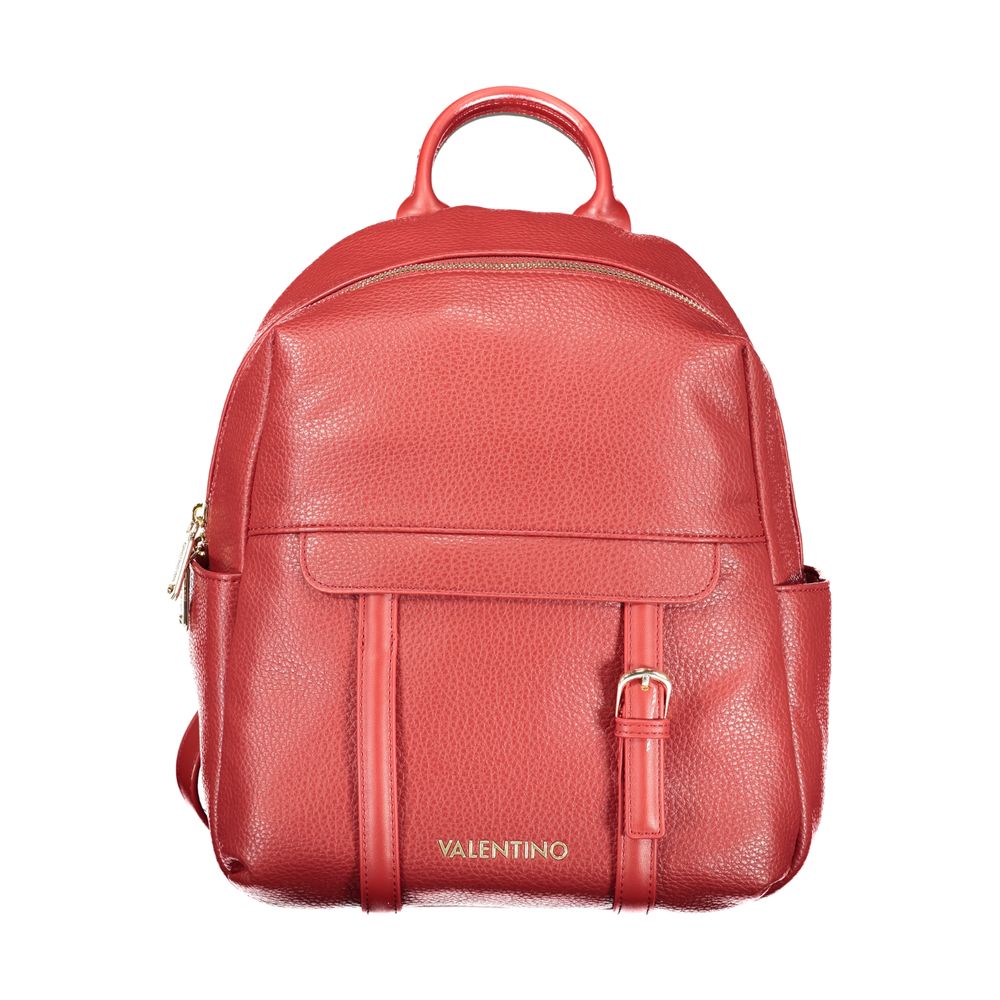 Mario Valentino Rosso Polyurethane Women's Backpack Mario Valentino